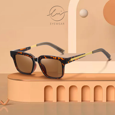 LM Trend Classic Retro Square Polarized Sunglasses Women Mirror Lens Travel Rectangle Sun glasses Oculos Lunette De Soleil Femme