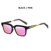 Load image into Gallery viewer, LM Trend Classic Retro Square Polarized Sunglasses Women Mirror Lens Travel Rectangle Sun glasses Oculos Lunette De Soleil Femme