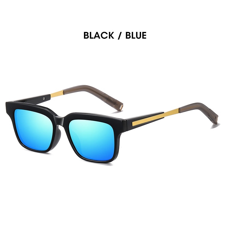 LM Trend Classic Retro Square Polarized Sunglasses Women Mirror Lens Travel Rectangle Sun glasses Oculos Lunette De Soleil Femme