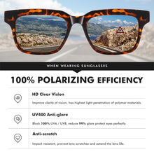 Load image into Gallery viewer, LM Trend Classic Retro Square Polarized Sunglasses Women Mirror Lens Travel Rectangle Sun glasses Oculos Lunette De Soleil Femme