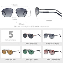 Load image into Gallery viewer, LM Vintage Sunglasses Men Polarized Hexagon Sun Glasses Tea Lens  Driving Fishing Outdoor UV400 Lunette De Soleil