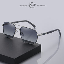 Load image into Gallery viewer, LM Vintage Sunglasses Men Polarized Hexagon Sun Glasses Tea Lens  Driving Fishing Outdoor UV400 Lunette De Soleil