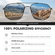Load image into Gallery viewer, LM Vintage Sunglasses Men Polarized Hexagon Sun Glasses Tea Lens  Driving Fishing Outdoor UV400 Lunette De Soleil
