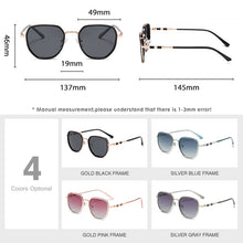 Load image into Gallery viewer, LM Women&#39;s Glasses  Brand Design Sunglasses Gradient Polarized Lens Sun glasses Trending Sun glasses UV400 Oculos Feminino