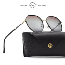 Load image into Gallery viewer, LM  Women's Sunglasses Polarized 2023  Brand Designer Vintage Hexagon Gradient Sun Glasses Female zonnebril dames UV400