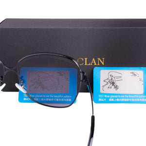 LMAOCLAN Polarized Ladies Sunglasses Women Gradient Lens Round Sun Glasses Square  Brand Oculos Lunette De Soleil Femme