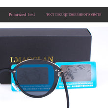 Load image into Gallery viewer, LMAOCLAN Women Polarized Sunglasses  Cat Eye Ladies Vintage Brand Designer Female Sun Glasses Oculos Gafas