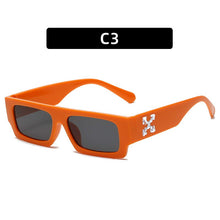 Carica l&#39;immagine nel visualizzatore di Gallery, LNFCXI 2023 Occhiali da sole retrò da uomo Occhiali da sole femminili per donna Occhiali da sole da donna Freccia Logo Occhiali Gafas De Sol 