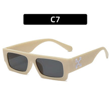 Carica l&#39;immagine nel visualizzatore di Gallery, LNFCXI 2023 Occhiali da sole retrò da uomo Occhiali da sole femminili per donna Occhiali da sole da donna Freccia Logo Occhiali Gafas De Sol 