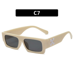 LNFCXI 2023 Occhiali da sole retrò da uomo Occhiali da sole femminili per donna Occhiali da sole da donna Freccia Logo Occhiali Gafas De Sol 