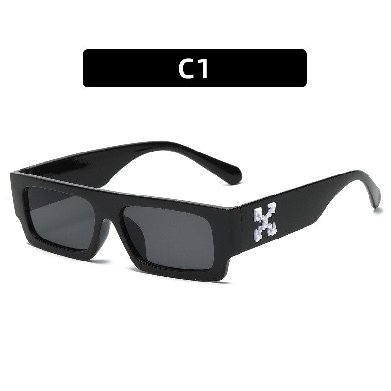 LNFCXI 2023 Occhiali da sole retrò da uomo Occhiali da sole femminili per donna Occhiali da sole da donna Freccia Logo Occhiali Gafas De Sol 