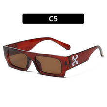 Carica l&#39;immagine nel visualizzatore di Gallery, LNFCXI 2023 Occhiali da sole retrò da uomo Occhiali da sole femminili per donna Occhiali da sole da donna Freccia Logo Occhiali Gafas De Sol 