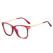 Load image into Gallery viewer, LNFCXI Anti Blue TR90 Square  Glasses Frames Men Women Trending Styles Optical Computer Glasses UV400
