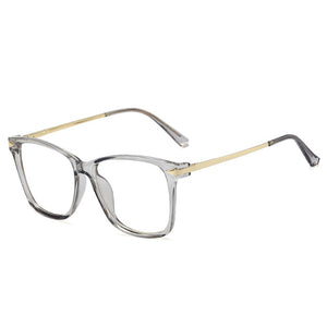 LNFCXI Anti Blue TR90 Square  Glasses Frames Men Women Trending Styles Optical Computer Glasses UV400