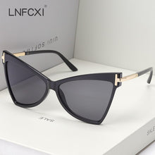 Load image into Gallery viewer, LNFCXI Cat Eye Retro Large Frame Sunglasses Men Women Shades Vintage Glasses UV400 Gafas De Sol Mujer