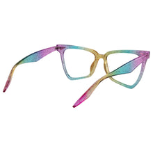 Load image into Gallery viewer, LNFCXI  Cat Eye Rainbow Sunglasses Female Leopard Grain Rice Nail Rainbow Color Women eye glasses frames for Women