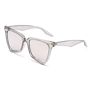 LNFCXI  Cat Eye Rainbow Sunglasses Female Leopard Grain Rice Nail Rainbow Color Women eye glasses frames for Women