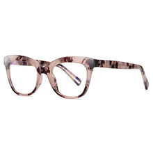 Load image into Gallery viewer, LNFCXI TR90 Round Ocean Transparent Light Blocking Glasses Computer Glasses for Women Anti Radiation Gaming Glasses Spring Leg