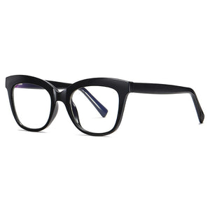 LNFCXI TR90 Round Ocean Transparent Light Blocking Glasses Computer Glasses for Women Anti Radiation Gaming Glasses Spring Leg