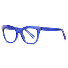 Load image into Gallery viewer, LNFCXI TR90 Round Ocean Transparent Light Blocking Glasses Computer Glasses for Women Anti Radiation Gaming Glasses Spring Leg