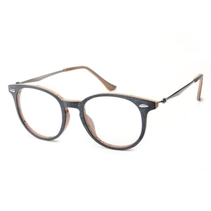 LONSY 2016 Brand Designer Acetate Optical Glasses Frame Men Retro Round Eye Glasses Frames For Women Eyewear frame R4211