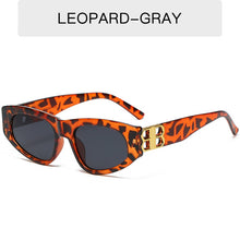 Carica l&#39;immagine nel visualizzatore di Gallery, LONSY Cat Eye Sunglasses Women Men  Brand Designer Retro Small Square Rectangle Sun Glasses Shades Female UV400