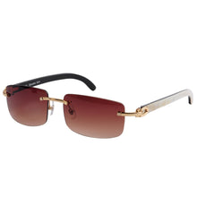 Load image into Gallery viewer, LONSY Original Buffalo Horn  Sunglasses with high transmittace CR39 Lens