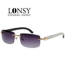 Load image into Gallery viewer, LONSY Original Buffalo Horn  Sunglasses with high transmittace CR39 Lens
