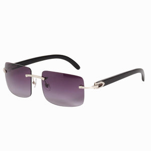 LONSY Original Buffalo Horn  Sunglasses with high transmittace CR39 Lens