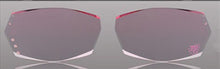 Load image into Gallery viewer, LOUISE STAR Titanium Fashion Anti-Blue Light Diamond Frameless Flat mirror Trend Carved Lens Elegant Female Prescription Glasses