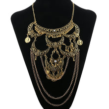 Carica l'immagine nel visualizzatore di Gallery, Collares 2018 Boho Maxi Choker Collier Femme Collana Vintage Colar Statement Collana bohémien da donna Gioielleria raffinata 
