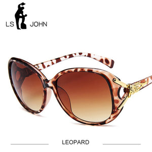 LS JOHN Top Quality Women Butterfly Sunglasses  Women's Vintage Summer Sun glass Goggles UV400 Eyeglasses