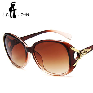 LS JOHN Top Quality Women Butterfly Sunglasses  Women's Vintage Summer Sun glass Goggles UV400 Eyeglasses