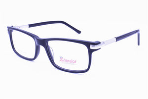 LT045 full-rim high classic flexible spring hinge unisex square acetate conbination optical frames