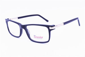 LT045 full-rim high classic flexible spring hinge unisex square acetate conbination optical frames