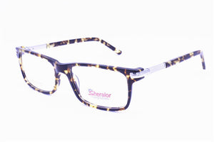 LT045 full-rim high classic flexible spring hinge unisex square acetate conbination optical frames