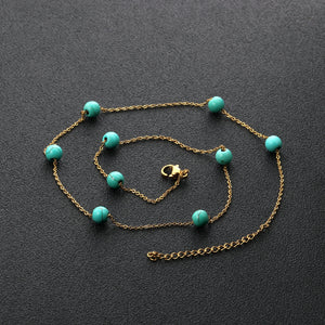LUXUKISSKIDS 2020 New (45+5cm) Gold Pendants Link Chain Choker Necklace Women Jewelry Stainless Steel Babygirl Necklaces Set
