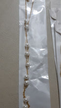 Carica l&#39;immagine nel visualizzatore di Gallery, LUXUKISSKIDS Gold Fake Pearl 6mm Pendant Link Chain 2020 Choker Necklace Women Jewelry Stainless Steel Babygirl Necklaces Set