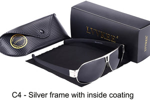 LVVKEE Brand Designer Driving Sun Glasses Polarized Mens Sunglasses For Male Eyewear Accessories shades oculos de sol masculino