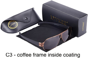 LVVKEE Brand Designer Driving Sun Glasses Polarized Mens Sunglasses For Male Eyewear Accessories shades oculos de sol masculino