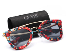 Load image into Gallery viewer, La Vie Handmade Real Acetate Glasses Sunglasses for Women High Quality Handmade Original Brand Design Women Sunglasses