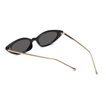 Carica l&#39;immagine nel visualizzatore di Gallery, Occhiali da sole Cat Eye da donna Occhiali da sole da donna di marca Designer Fashion Occhiali da sole con montatura piccola per tendenza femminile Glasees UV400 O5 