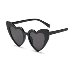 Load image into Gallery viewer, Ladies Heart Shaped Sunglasses Plastic Women Brand Designer Rimless LOVE Clear Ocean Lenses Sun Glasses Oculos