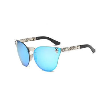 Ladies Men's  Skull Skull Gothic Sunglasses Oversized Frame Metal Sunglasses  Sunglasses Women 2023