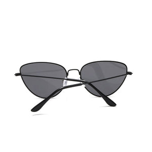 Ladies Metal Cat Eye Sunglasses Trendy Personality Ocean Film Sunglasses Gafas De Sol Cat Eye Para Mujer