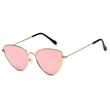 Carica l&#39;immagine nel visualizzatore di Gallery, Ladies Metal Cat Eye Sunglasses Trendy Personality Ocean Film Sunglasses Gafas De Sol Cat Eye Para Mujer