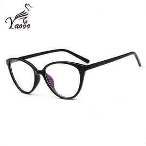 Ladies Optical Eyeglasses  Female Stylish Frame Spectacles for Women Prescription Eyewear Glasses Frame Cat-Eye Style