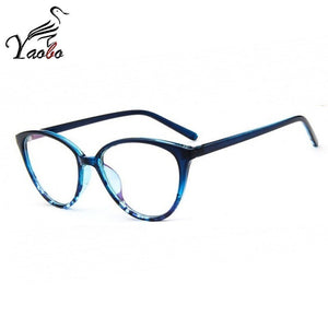 Ladies Optical Eyeglasses  Female Stylish Frame Spectacles for Women Prescription Eyewear Glasses Frame Cat-Eye Style