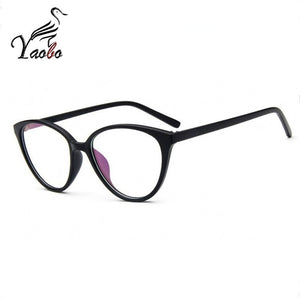 Ladies Optical Eyeglasses  Female Stylish Frame Spectacles for Women Prescription Eyewear Glasses Frame Cat-Eye Style