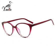 Load image into Gallery viewer, Ladies Optical Eyeglasses  Female Stylish Frame Spectacles for Women Prescription Eyewear Glasses Frame Cat-Eye Style